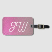 Personalisierter Gepäckträger Gepäckanhänger (Vorderseite (Horizontal))