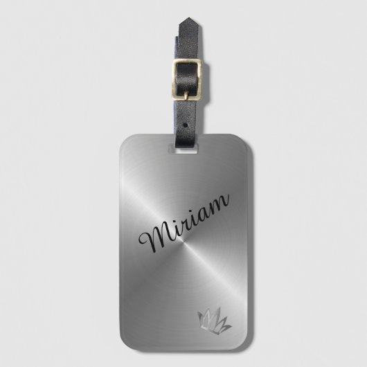 Personalisierter Gepäckträger Gepäckanhänger (Vorderseite Vertikal)