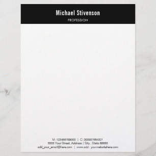 Personalisierter Geschäftsbrief Briefbogen