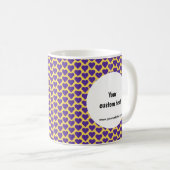 Personalisierter Geschäftskaffee Kaffeetasse (VorderseiteRechts)
