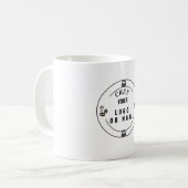 personalisierter Geschäftslogo-Branded-Kaffeebeche Kaffeetasse (Vorderseite Links)