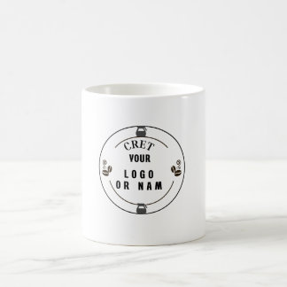 personalisierter Geschäftslogo-Branded-Kaffeebeche Kaffeetasse