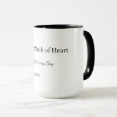 Personalisierter Geschenkbecher für Lehrer Tasse (VorderseiteRechts)