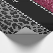 Personalisierter Geschenkpapier (Ecke)