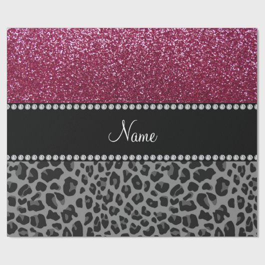 Personalisierter Geschenkpapier (Flach)