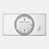 Personalisierter Geschenkschalter für Geschenke Schreibtischunterlage (Tastatur & Maus)