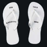 personalisierter Geschenkstrand, Hochzeit, Flitter Badesandalen<br><div class="desc">Wie lustig! Erstellen Sie eigene Flops/eigene Flip Flops! ** Geschenkidee** Fügen Sie Ihr Logo, Ihr eigenes Kunstwerk, Fotografie, Text, Hochzeitsdetails, Ihre Wahl hinzu! Viel Spaß damit! Auch ideal für ein Geburtstagsgeschenk, Weihnachtsgeschenk, Hochzeiten/Hochzeiten, Flitterwochen, Brautmädchen, Strandtagen oder Hochzeiten am Strand! Macht für ein lustiges Werbeprodukt, Handwerksgeschenke, Werbeaktion, perfekt für das Branding!...</div>