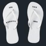 personalisierter Geschenkstrand, Hochzeit, Flitter Badesandalen<br><div class="desc">Wie lustig! Erstellen Sie eigene Flops/eigene Flip Flops! ** Geschenkidee** Fügen Sie Ihr Logo, Ihr eigenes Kunstwerk, Fotografie, Text, Hochzeitsdetails, Ihre Wahl hinzu! Viel Spaß damit! Auch ideal für ein Geburtstagsgeschenk, Weihnachtsgeschenk, Hochzeiten/Hochzeiten, Flitterwochen, Brautmädchen, Strandtagen oder Hochzeiten am Strand! Macht für ein lustiges Werbeprodukt, Handwerksgeschenke, Werbeaktion, perfekt für das Branding!...</div>