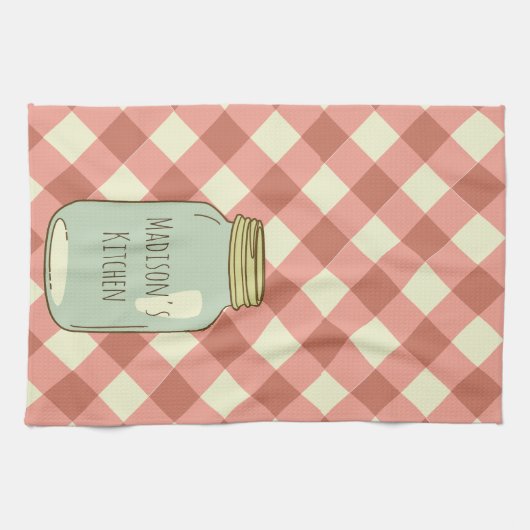 Personalisierter Geschirrtuch (Horizontal)