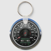 Personalisierter Geschwindigkeitsmesser trifft den Schlüsselanhänger (Vorderseite)