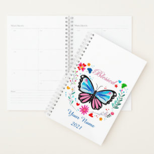 Personalisierter Gesegneter Schmetterling Planer