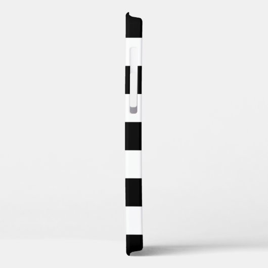 Personalisierter gestreifter Case-Mate iPhone hülle (Rückseite / Links)