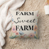 Personalisierter, gestreifter landwirtschaftlicher kissen (Decke)