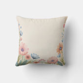 Personalisierter, gestreifter landwirtschaftlicher kissen (Rückseite)