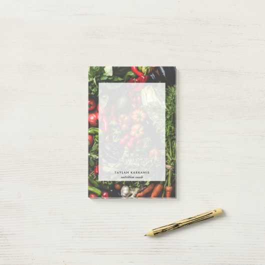 Personalisierter Gesundheitsbereich für frisches G Post-it Klebezettel (Auf Schreibtisch)