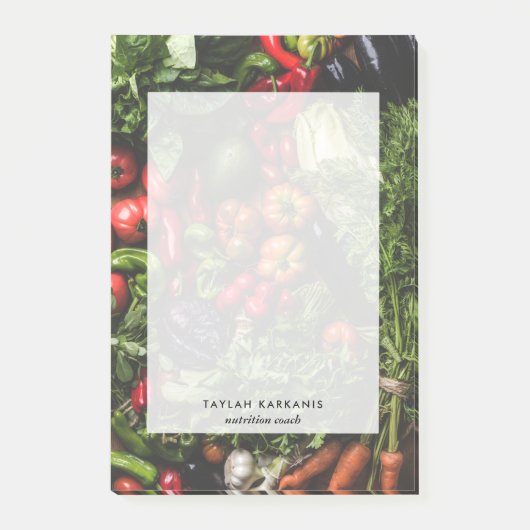 Personalisierter Gesundheitsbereich für frisches G Post-it Klebezettel (Vorderseite)