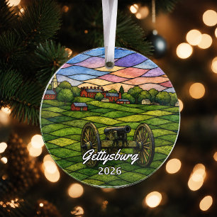 Personalisierter Gettysburg National Military Park Ornament