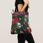 Personalisierter Gewerkschaft Weihnachtsbaum Bahnh Tasche (Von Nahem)