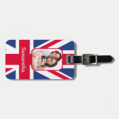 Personalisierter Gewerkschafts-Jack Gepäckanhänger (Vorderseite horizontal)