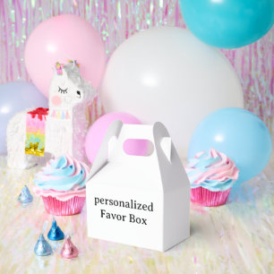 personalisierter Giebel 4,5x2,75x5,5 Geschenkschachtel