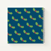 Personalisierter Gingerbrot-Mann Notizblock (Rückseite)