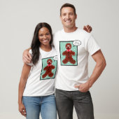 Personalisierter Gingerbrot-Mann T-Shirt (Unisex)