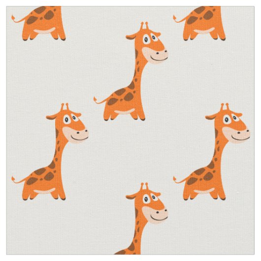 Personalisierter Giraffe Stoff (Nahaufnahme)