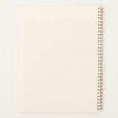 Personalisierter Giraffenplaner Planer (Rückseite)