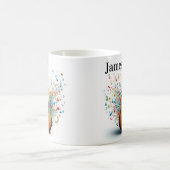 Personalisierter Gitarren-Kaffeebecher Kaffeetasse (Mittel)