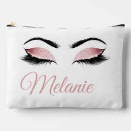 Personalisierter Glamour Augen Zubehörtasche