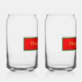 Personalisierter Glamour Dosenglas (Rechts)