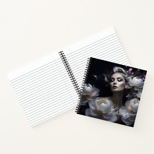 Personalisierter Glamour Notizblock (Innenseite)