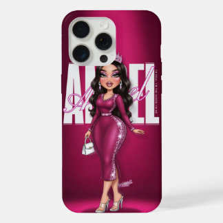 Personalisierter Glamour Queen Phone Case iPhone 15 Pro Max Hülle