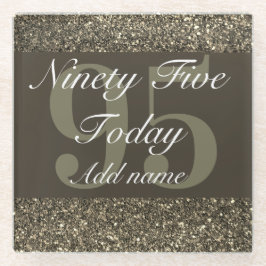 Personalisierter glamouröser Untersetzer 95.