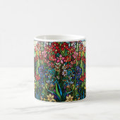Personalisierter Glasblumen-Wildblumen-Becher Kaffeetasse (Mittel)