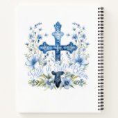 Personalisierter Glaube an das Notebook in vollen  Notizblock (Rückseite)