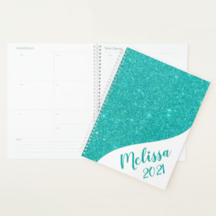 Personalisierter Glitter Planer