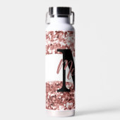 Personalisierter Glitter Trinkflasche (Vorne)