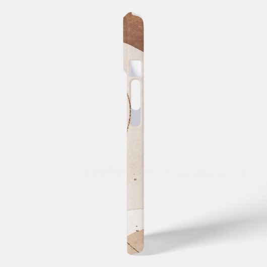 Personalisierter Glitzer Abstrakt Case-Mate iPhone Hülle (Rückseite / Links)