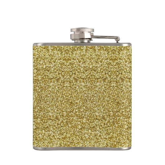 Personalisierter Glitzer Flachmann (Rückseite)