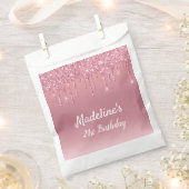 Personalisierter Glitzer Geschenktütchen (Ausgeschnitten)