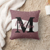 Personalisierter Glitzer Kissen (Decke)