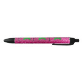Personalisierter Glitzer Kugelschreiber (Unterseite)