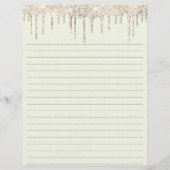 Personalisierter Glitzer mit festem Verlaufsband (Rückseite)