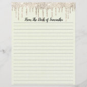 Personalisierter Glitzer mit festem Verlaufsband (Vorderseite)