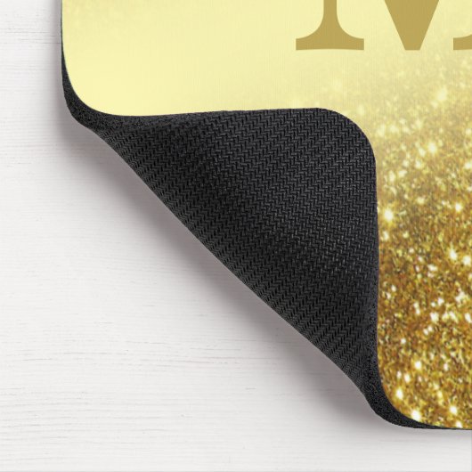 personalisierter Glitzer Mousepad (Ecke)