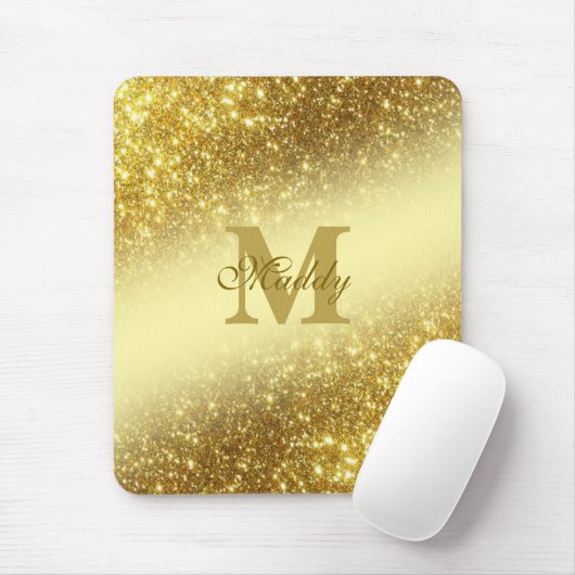 personalisierter Glitzer Mousepad (Mit Mouse)