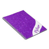 Personalisierter Glitzer Notizblock (Rechte Seite)