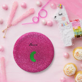 Personalisierter Glitzer Pappteller (Party)