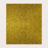 Personalisierter Glitzer Visitenkarten (Innenseite Aufgefaltet)